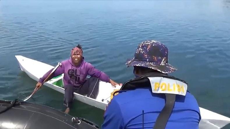 Waspadai Cuaca Ekstrem, Polairud Sisir Laut Parepare - Pinrang Imbau Nelayan Pakai Life Jacket