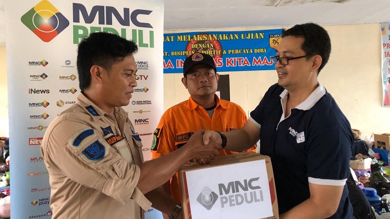 MNC Peduli Salurkan Bantuan Tanggap Bencana bagi Pengungsi Banjir di Bandung Barat