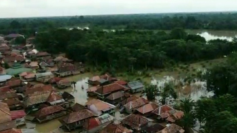 Sudah Sepekan, Dua Desa di Lematang Ilir Masih Terendam Banjir