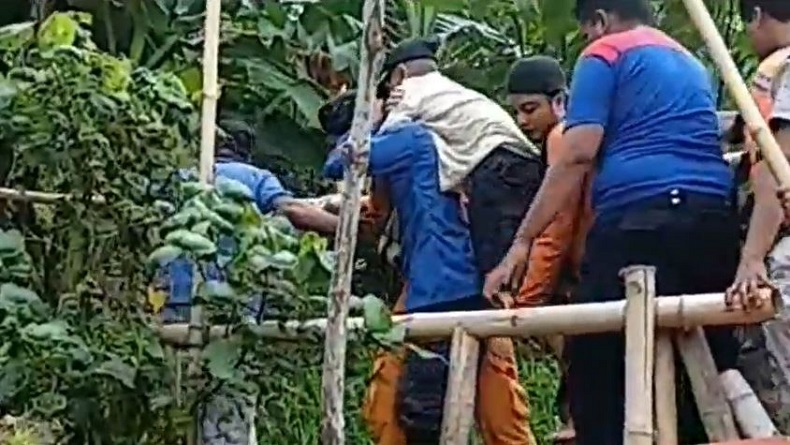 Kakek di Kampung Baru Wajo Ditemukan Selamat setalah Terbawa Arus 2 Mil