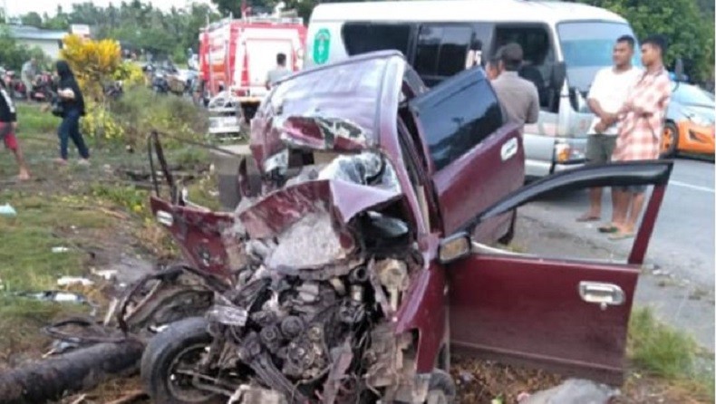 Kecelakaan Bus dan Minibus Terjadi di Luwu Timur, 5 Tewas dan 1 Kritis