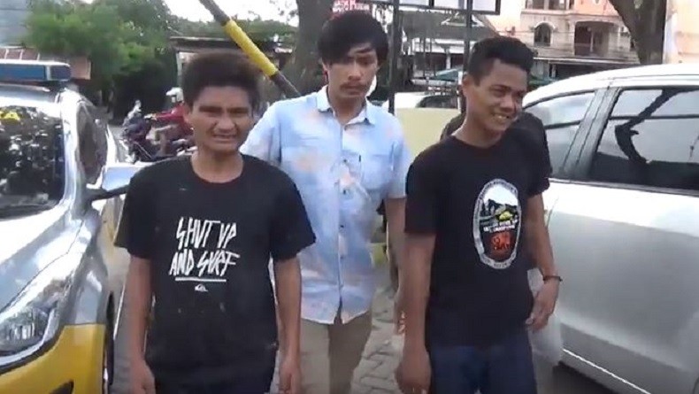 Pencuri dan Penadah Handphone di Makassar Ditangkap Berdasar Rekaman Kamera CCTV