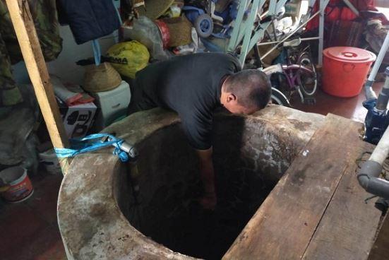 Air Panas Muncul di Sumur Milik Warga Cimahi