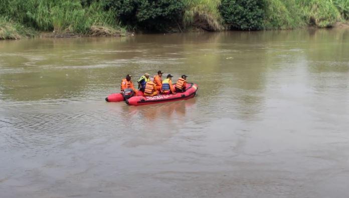 Bocah SD Tenggelam saat Mancing di Tepi Sungai Cimanuk Indramayu