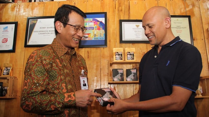 BNI Bina UMKM Abba Coklat yang Bergabung dalam Rumah BUMN Banjarbaru - Bagian 1