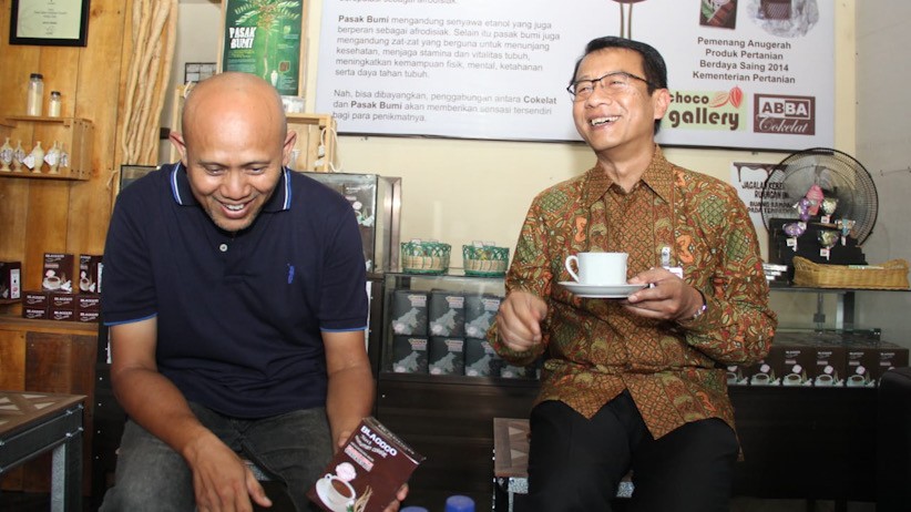 BNI Bina UMKM Abba Coklat yang Bergabung dalam Rumah BUMN Banjarbaru - Bagian 4