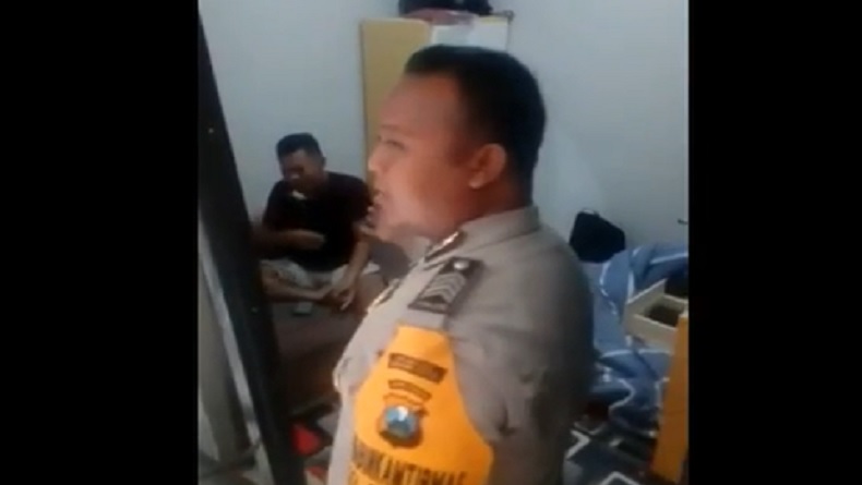 Viral Aksi Heroik Polisi Gagalkan Percobaan Bunuh Diri Mahasiswa di Malang