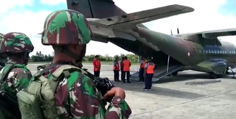 12 Jenazah Korban Heli MI-17 Ditemukan di Distrik Oksop Pegunungan Bintang Papua