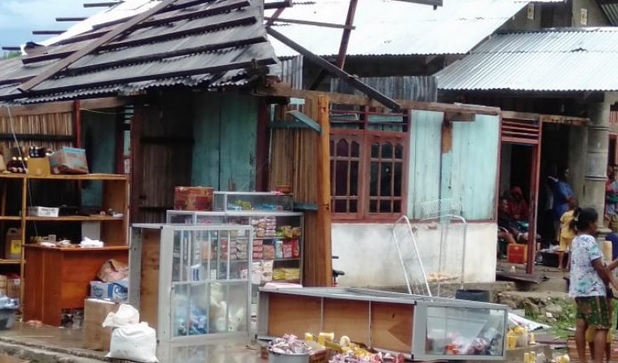 Angin Puting Beliung Terjang Malaka NTT, Puluhan Rumah Rusak Berat