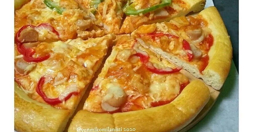 Resep Pizza Enak Ala Rumahan Pakai Toping Sosis Dan Keju