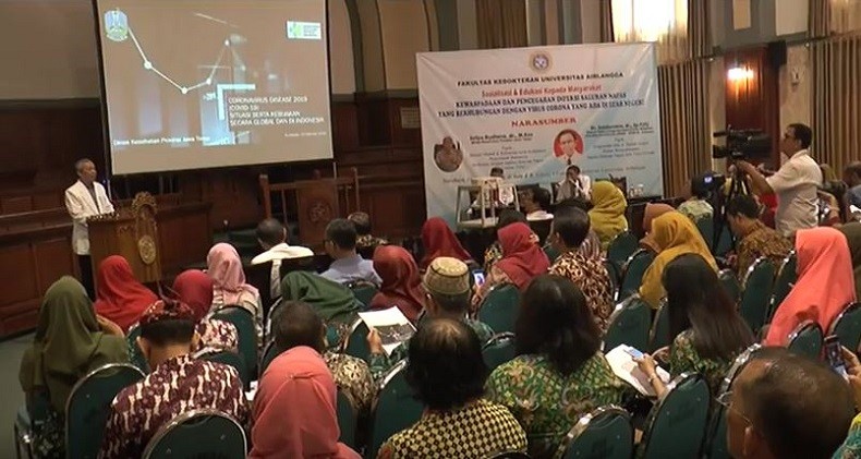 Kepsek dan Guru di Surabaya Ikuti Sosialisasi Virus Korona untuk Antisipasi Keresahan