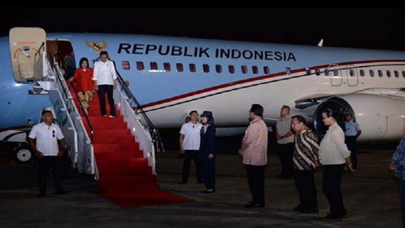 Terbang ke Yogyakarta, Jokowi Kunjungi Taman Nasional Merapi