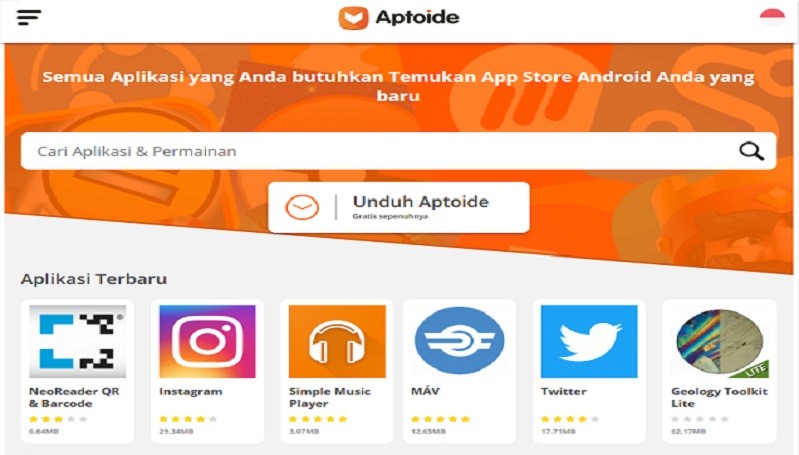 Rekomendasi 5 Toko Aplikasi Terbaik Untuk Android Selain Play Store