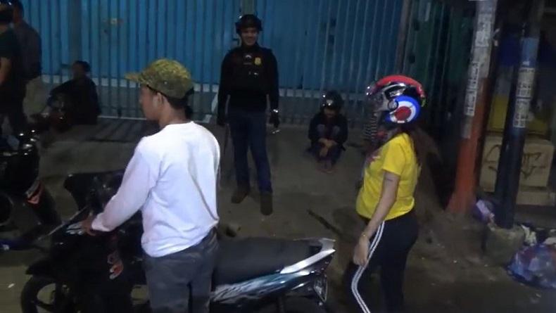 Bawa Istri Hamil 6 Bulan, Joki Balap Liar di Makassar Kocar-kacir Dikejar Polisi