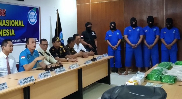 BNN Minta Oknum Polisi di Bengkalis yang Terlibat Sindikat Narkoba Dihukum Mati