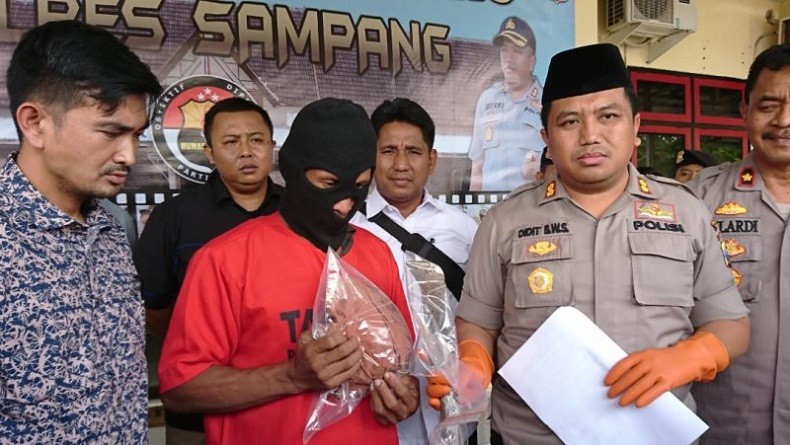 Kuli Bangunan yang Cabuli Anak Pemilik Kos di Sampang Dibekuk Polisi