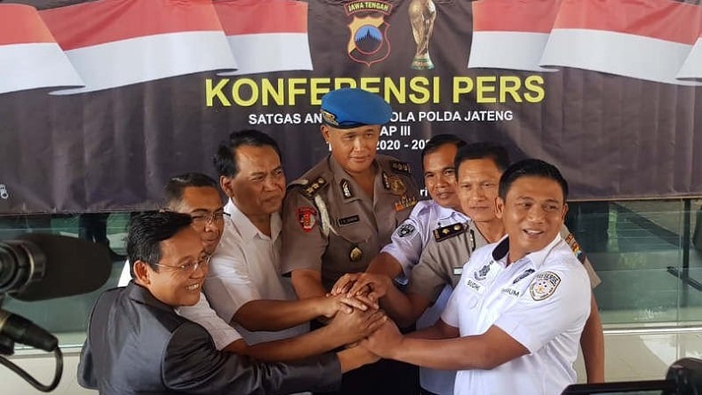 Satgas Antimafia Bola Polda Jateng Siap Awasi Kompetisi Liga Indonesia 2020