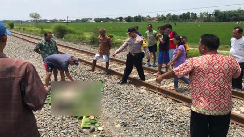 Ragu Menyeberang, Pesepeda di Grobogan Tewas Tertabrak Kereta Api Barang