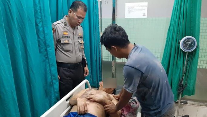 Tega! Istri di Deliserdang Aniaya Suami Stroke Pakai Kayu Balok dan Besi