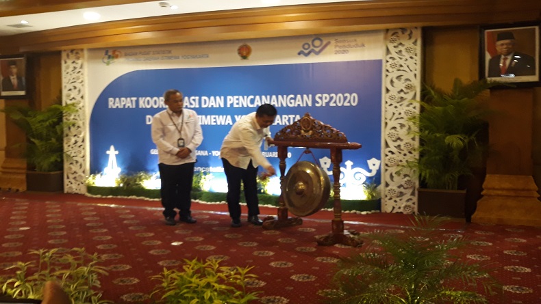 Data Sensus Penduduk Secara Online di DIY Masih di Bawah 5 Persen