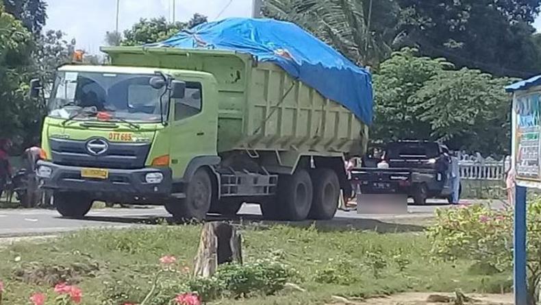 Siswi SD di Serdangbedagai Tewas Terlindas Truk saat Menyeberang di Depan Sekolah