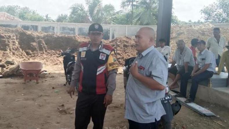 Warga Protes dan Tolak Pembangunan SPBU di Dolok Hantaran Simalungun