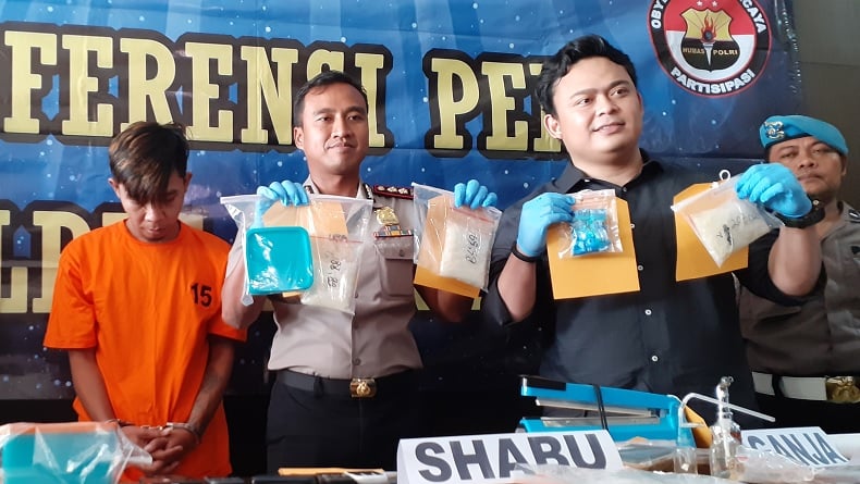 Bongkar Peredaran Narkoba Terbesar di DIY, Polres Bantul Amankan 1 Kg Sabu