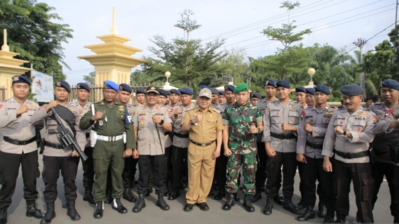 499 Personel Gabungan Diterjunkan untuk Amankan Pilkades di OKU