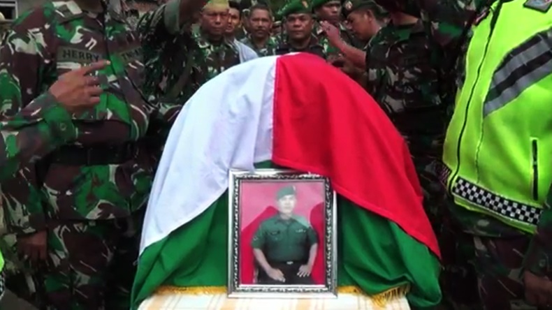 Tewas Diinjak Gajah, Sertu Iskandar Naik Jabatan Menjadi Serka Anumerta