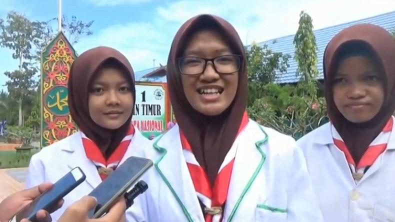 Penemuan Obat Diabetes dari Akar Laban Antarkan 3 Siswi MTsN 1 Sampit ke Turki