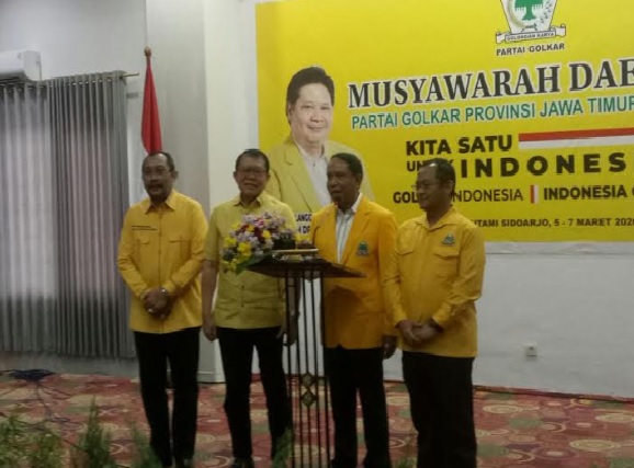 Terpilih Aklamasi, Sarmuji Pimpin DPD Golkar Jawa Timur