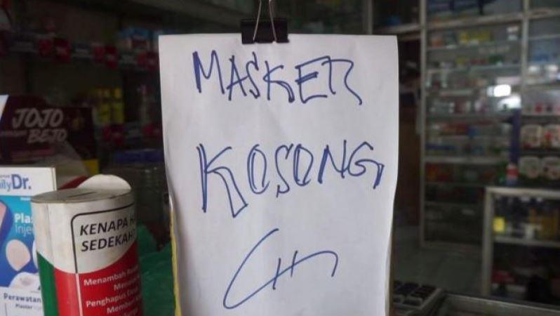 Stok Masker di Medan Kosong, Apotek Berharap Bantuan Pasokan dari Pemerintah