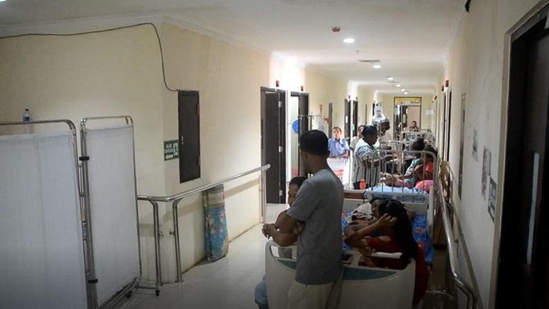 Pasien DBD di RSUD Atambua Membludak, Pasien Dirawat di Lorong Rumah Sakit