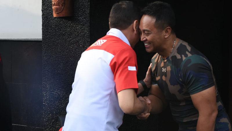 Ini Pesan KSAD Jenderal TNI Andika Perkasa kepada Ketum PSSI Mochamad Iriawan  - Bagian 2