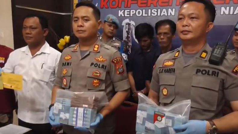 Oknum Kades di Nias Barat Terjerat Kasus Narkoba, Polisi Sita Dana Desa Rp350 Juta