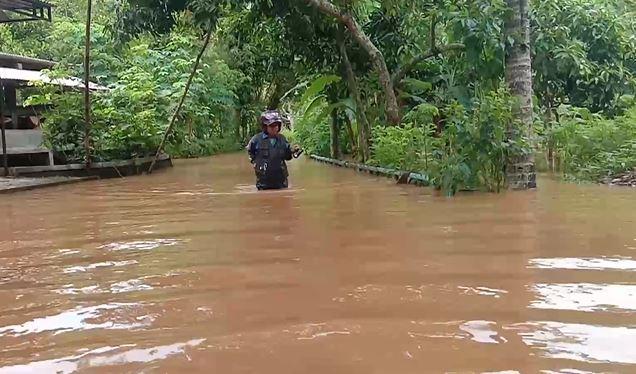 Puluhan Rumah Terendam Banjir di Gunungkidul