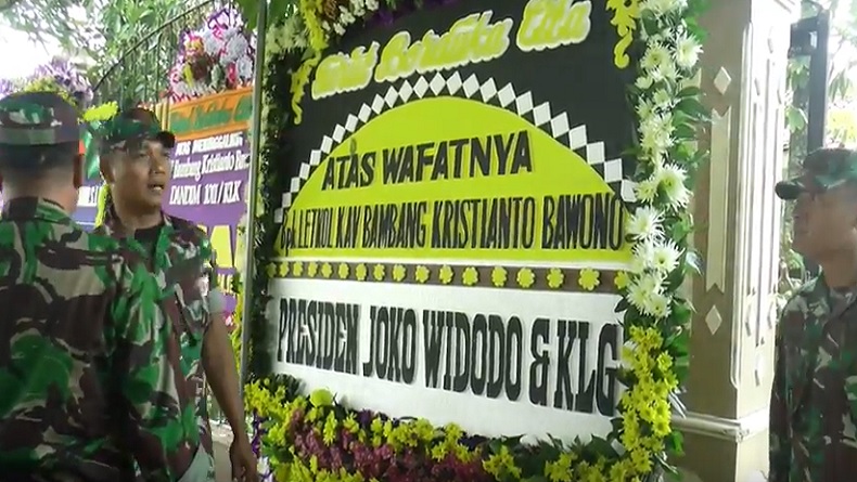 Letkol Bambang Kristianto Bawono Dimakamkan di TMP Ratna Bantala Klaten