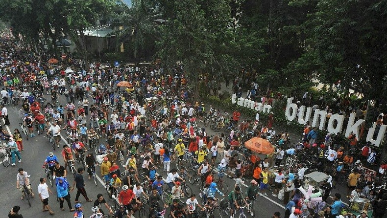 Antisipasi Korona, Pemkot Surabaya Tiadakan CFD Hingga Batas Waktu Tak Ditentukan