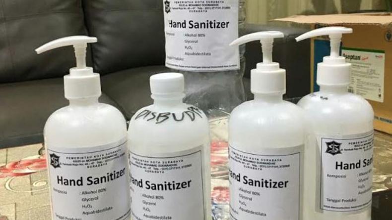 Pemkot Surabaya Produksi Hand Sanitizer, Atasi Kelangkaan akibat Korona
