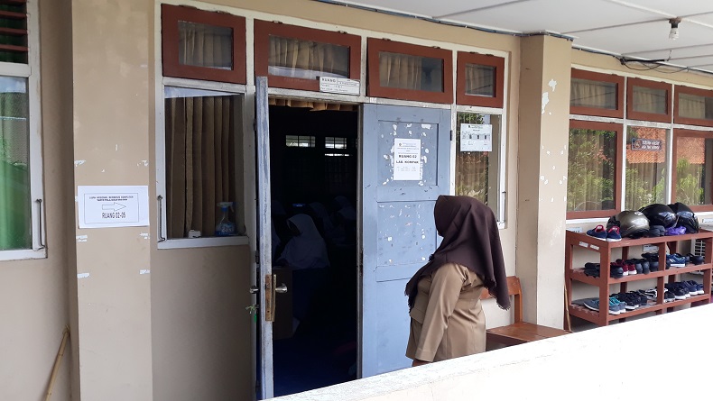 UNBK di Tengah Wabah Korona, Siswa SMK Wajib Pakai Hand Sanitizer