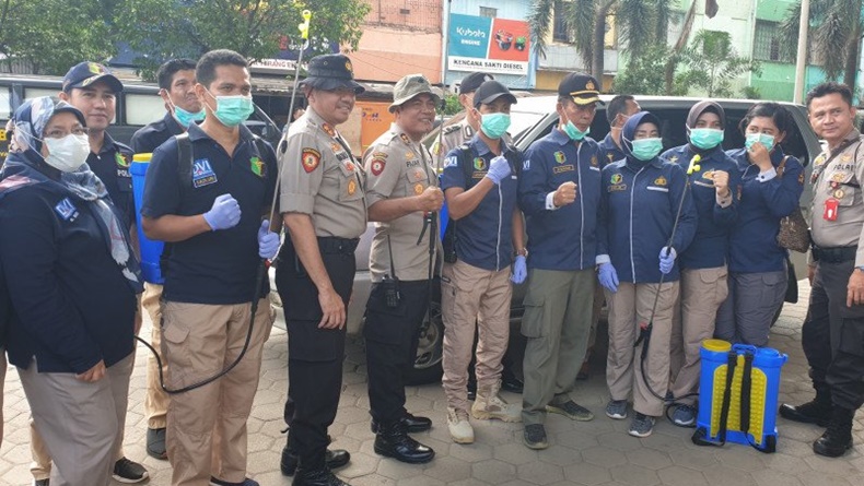 Cegah Corona, Polda Sumsel Terjunkan Tim Resmob untuk Bubarkan Kerumunan Orang