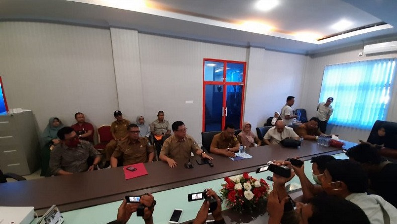 Istri dan Keluarga Pasien Positif Korona Kasus Pertama di Tanjungpinang Dikarantina