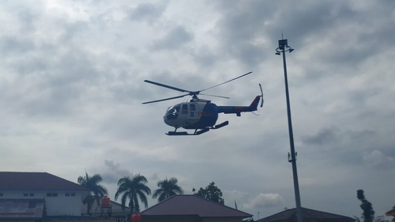 title Naik Helikopter, Gubernur dan Kapolda Babel Awasi Penanganan Pencegahan Virus Korona Naik Helikopter, Gubernur dan Kapolda Babel Awasi Penanganan Pencegahan Virus Korona