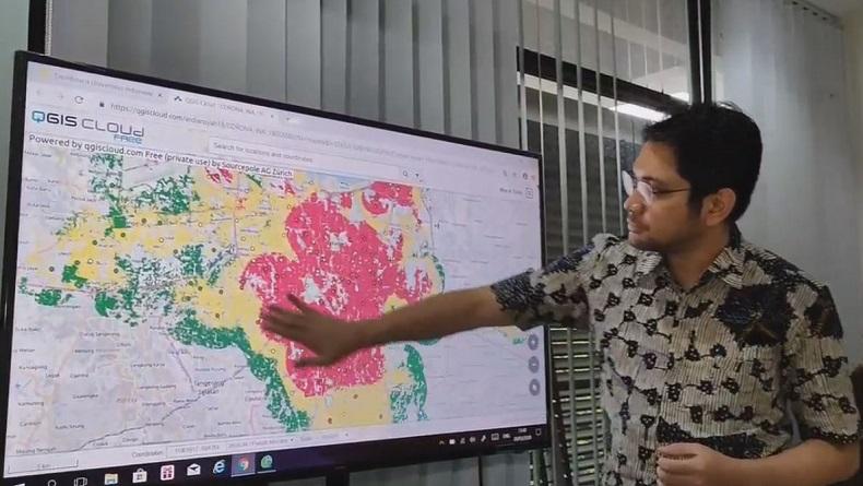 Tim Gabungan Ahli dan Peneliti Universitas Indonesia Ciptakan Peta Sebaran Korona