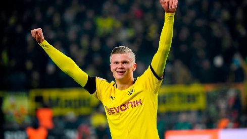 Begini Selebrasi Social Distancing ala Erling Braut Haaland