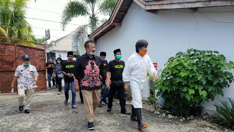 Pemprov Jatim Semprotkan Disinfektan di Seluruh Pesantren di Jember