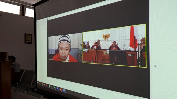 Cegah Virus Corona, Sidang di PN Lubukulinggau Dilakukan dengan Video Call