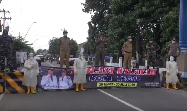 title Pemkot Tegal Resmi Karantina Wilayah, 35 Ruas Jalan Ditutup Pemkot Tegal Resmi Karantina Wilayah, 35 Ruas Jalan Ditutup