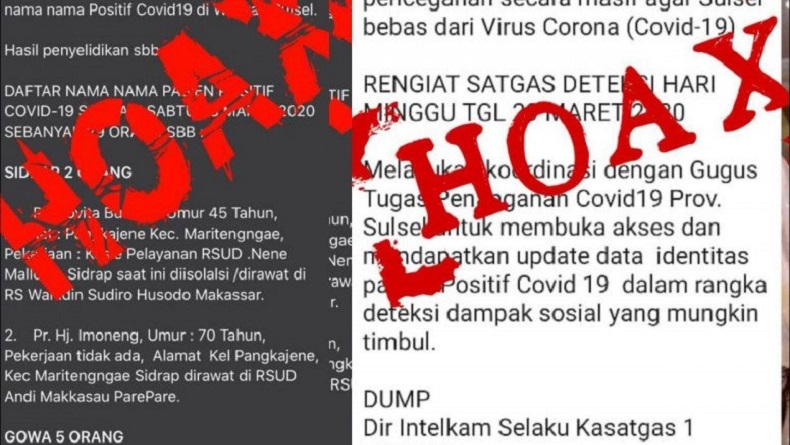 Diduga Bocor, Polda Sulsel Bantah Keluarkan Data Lengkap Pasien Positif Corona