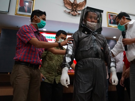 APD Buatan Dosen UNS Ini Diklaim Lebih Aman dan Mudah